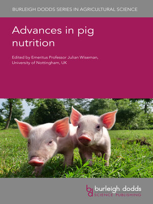 cover image of Advances in Pig Nutrition